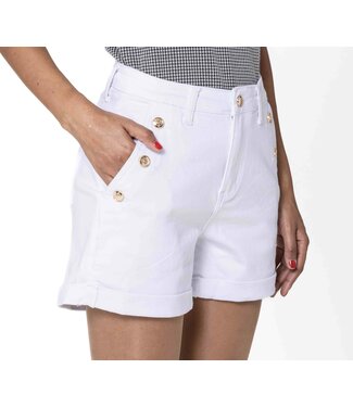 Jeansshort Gold Button