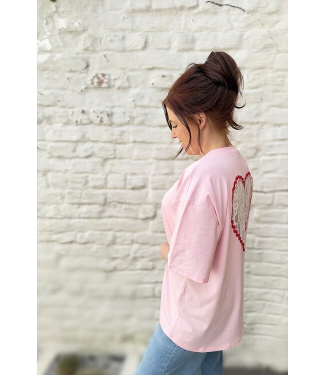 T-shirt Lace Heart