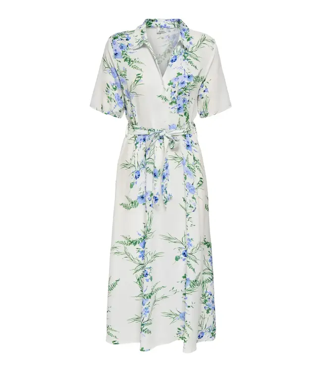 Dress Starsezen Blue Flower