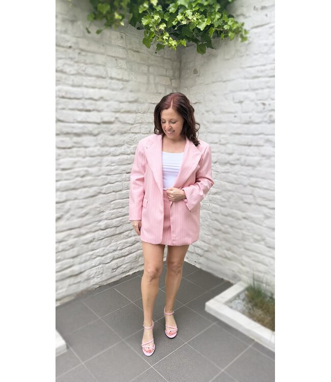 Blazer Pink Stripe