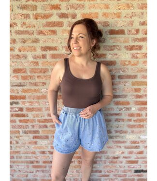 Jeansshort Crystal
