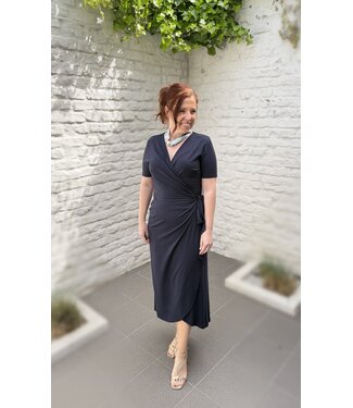 Base Level Base Level Yvie Dress Donkerblauw