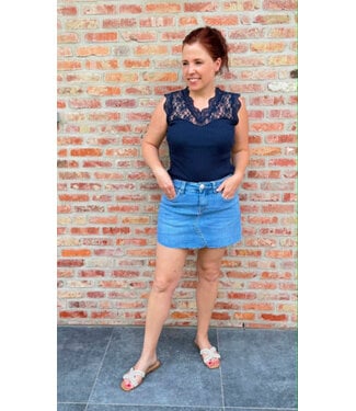 Skort Denim Blue