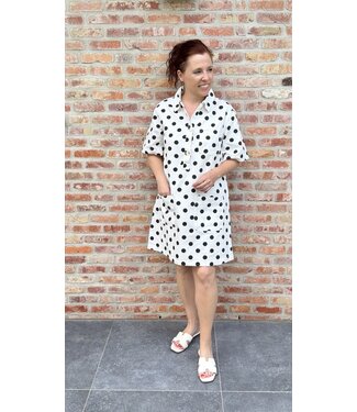 Jeanskleed Polka Dot