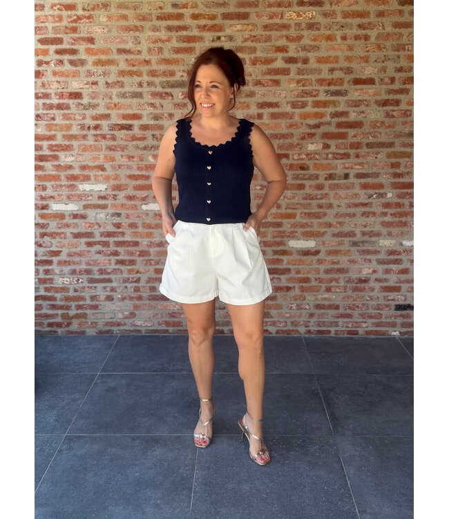 Short Ina White