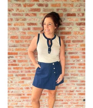 Skort Blue