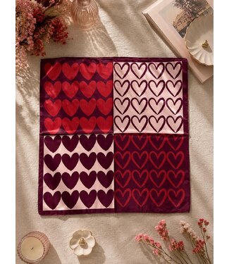 Sjaal Hearts