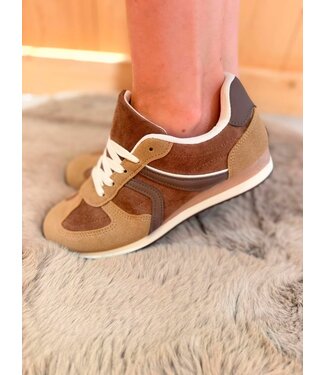 Sneaker Taupe Brown