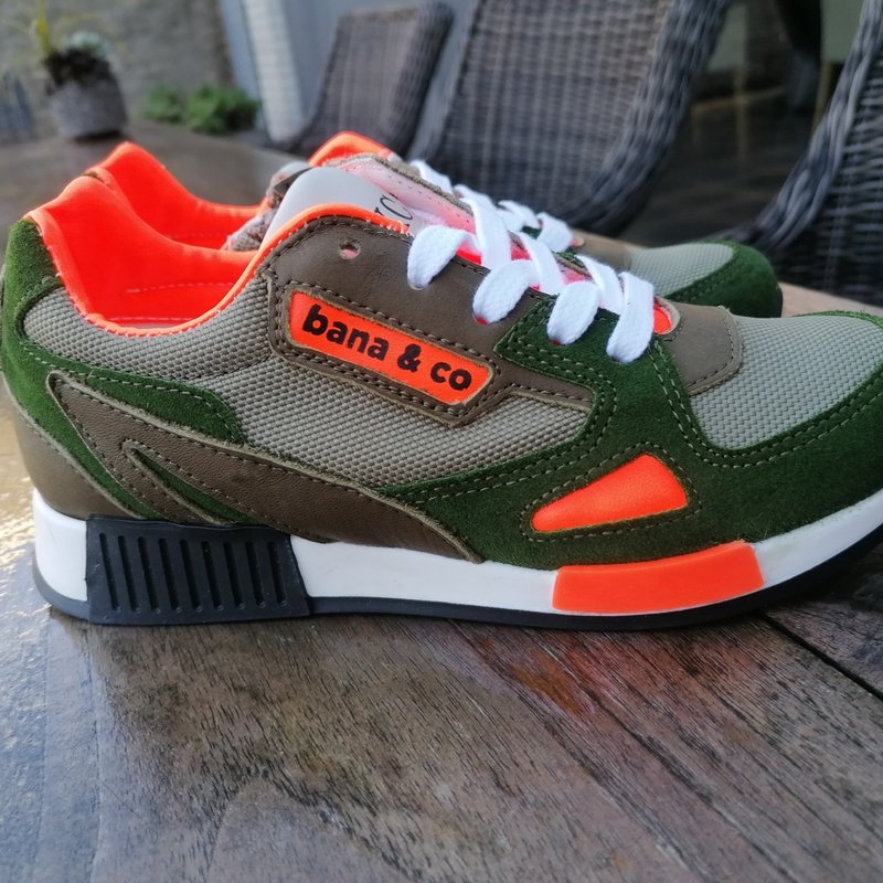 Sneaker Velours kaki