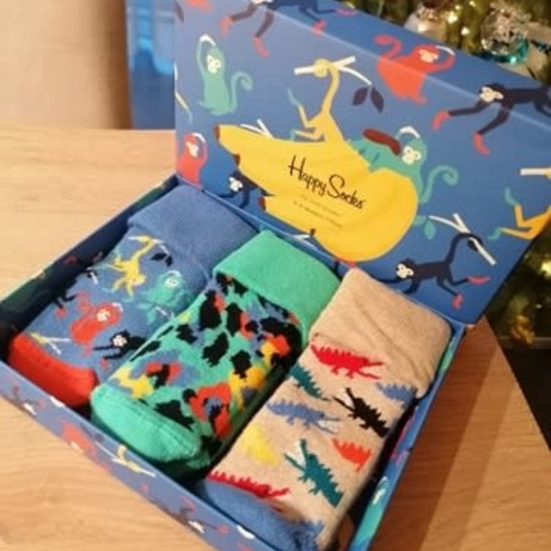 Geschenkbox mijn eerste Happy Socks 0-6 maanden