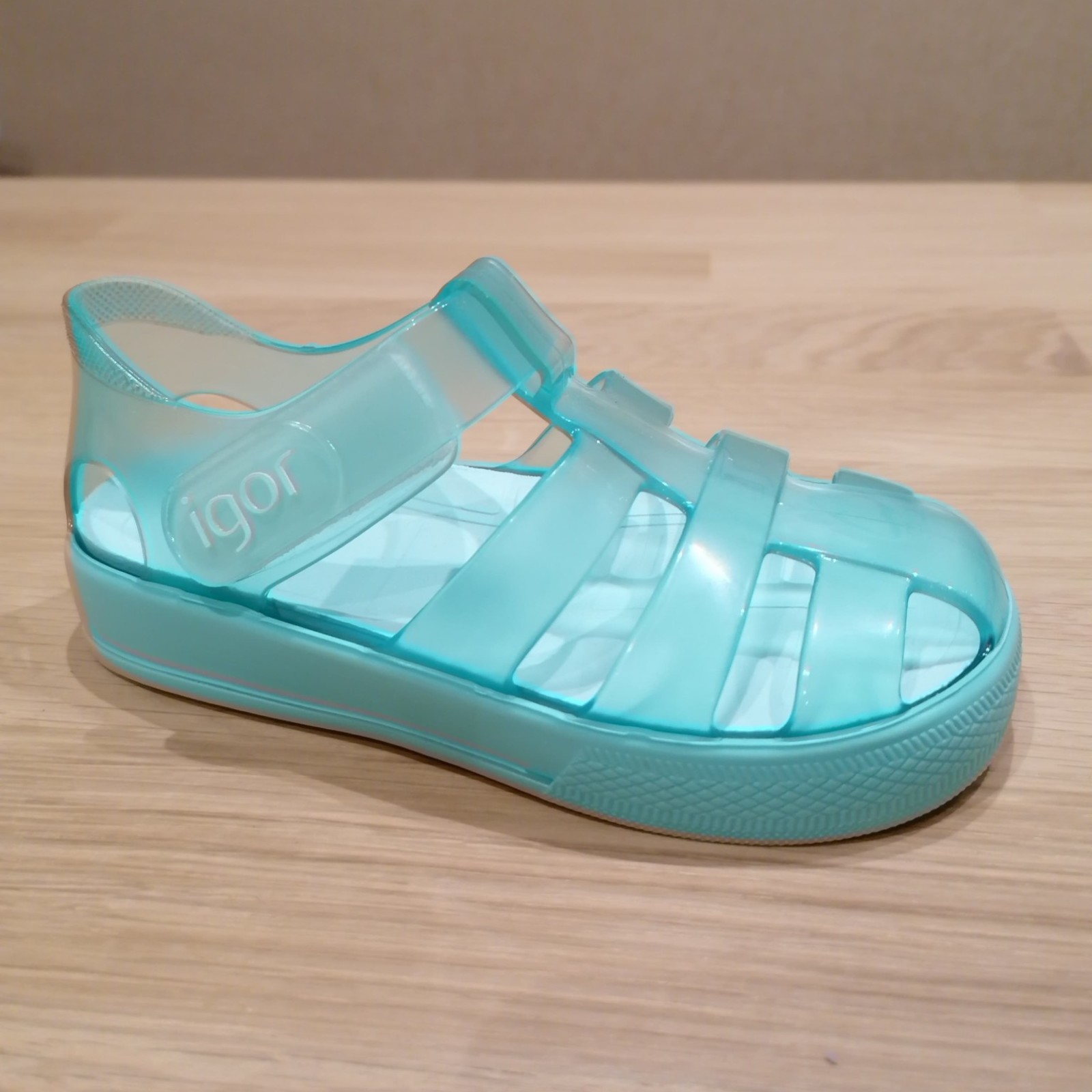 Igor watersandalen mintkleur - Kinderschoenenwinkel Tante Jo