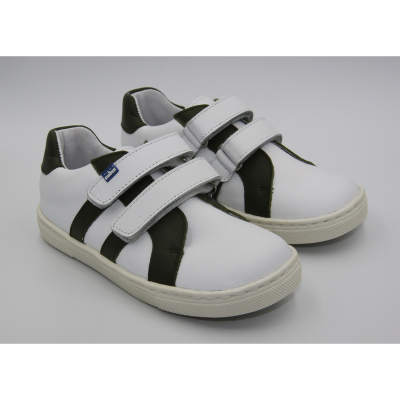 Sneaker wit - kaki