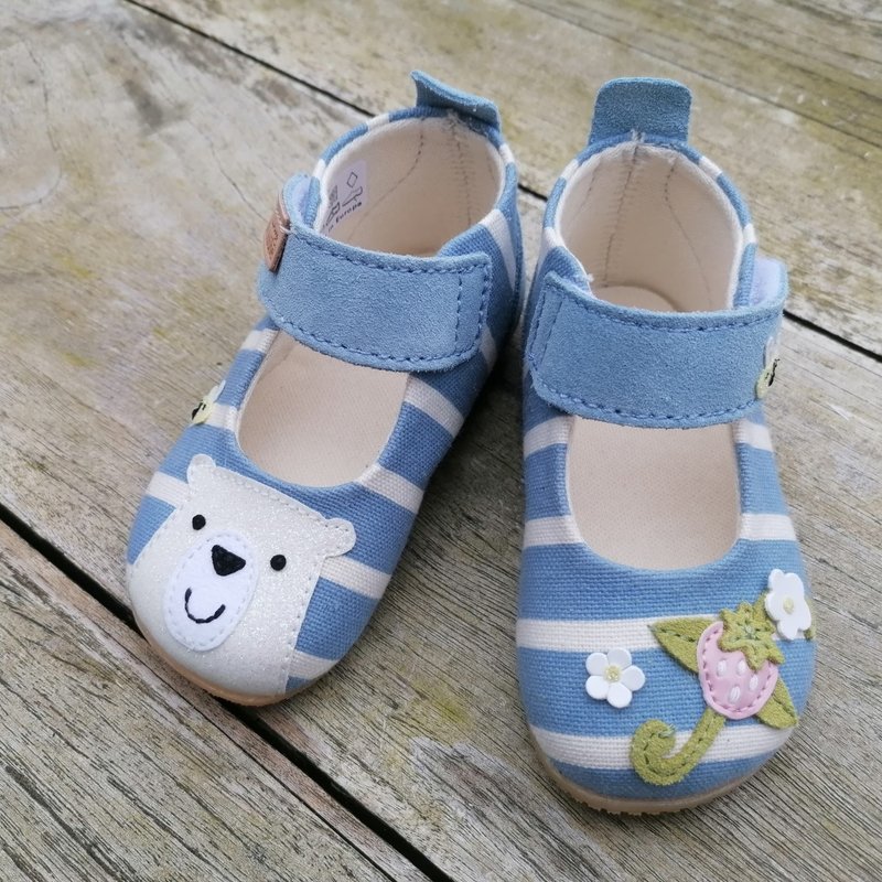 Pantoffel baby blue