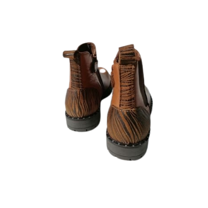 Enkellaars cognac
