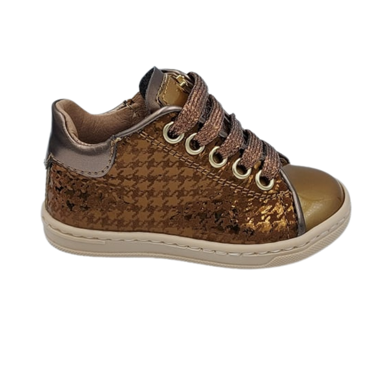 Print pied poule Pie cuoio