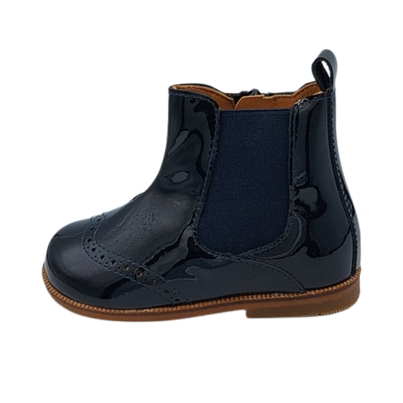 Enkellaars donker blauw