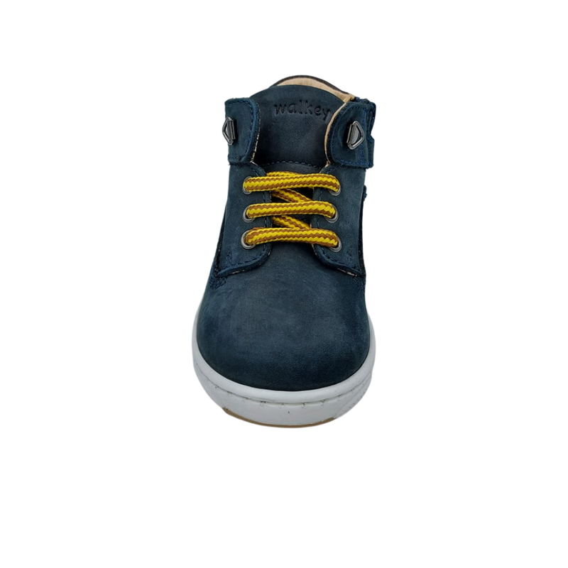 Sneaker blue/dark brown
