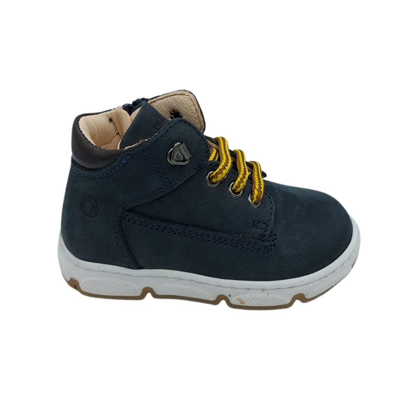Sneaker blue/dark brown