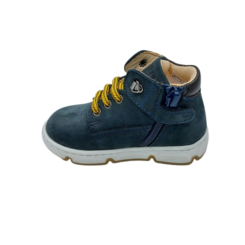 Sneaker blue/dark brown