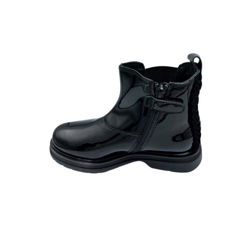 Chelsea boots zwart lak