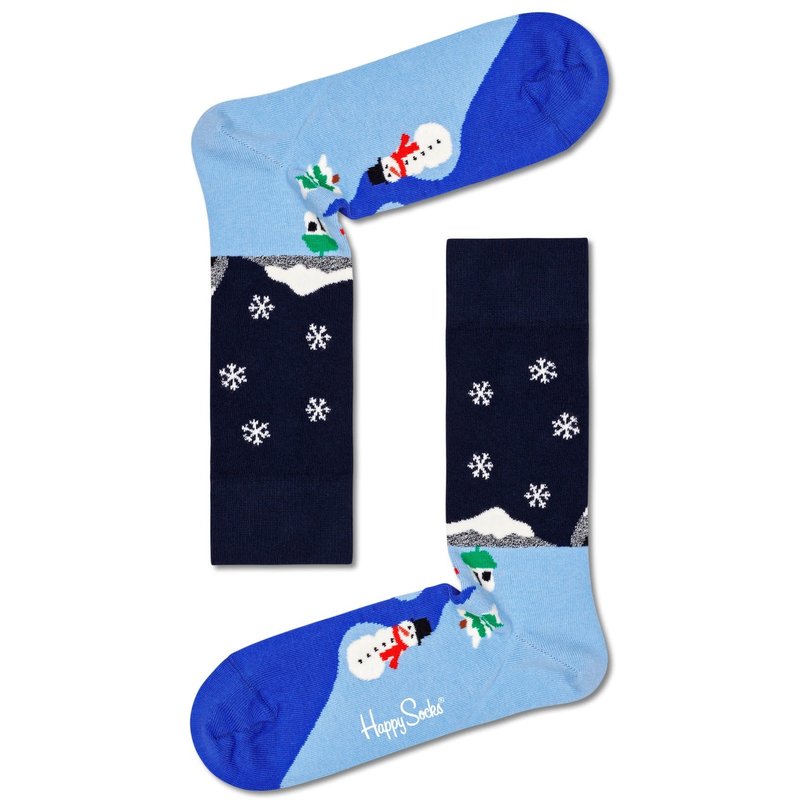 Happy Socks berg met sneeuw 36-40