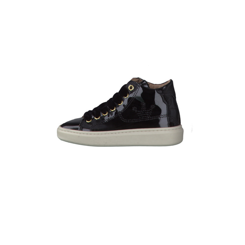 Sneaker zwart lak