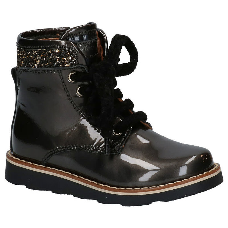 Boots donkergrijs lak