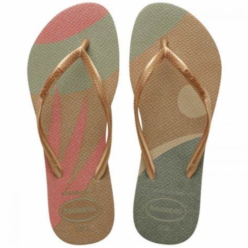 Havaianas slim palette glow grey/golden