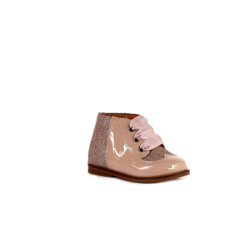 Charol pearl petalo roze