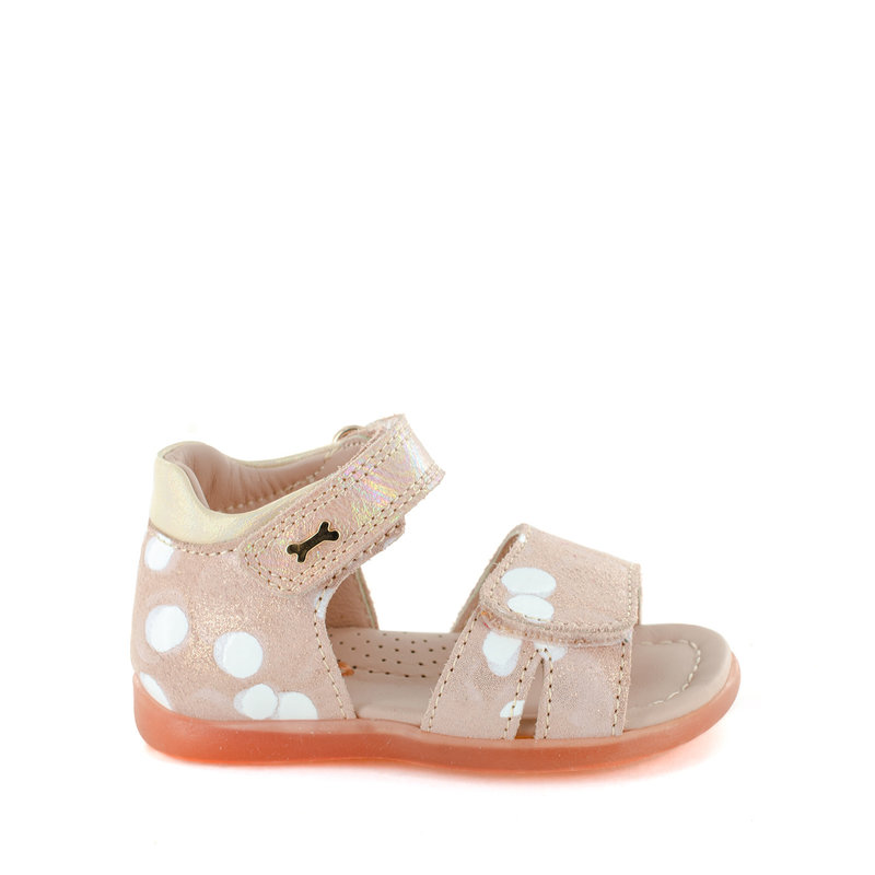 MOKA Calf - Metal Nude sandaal
