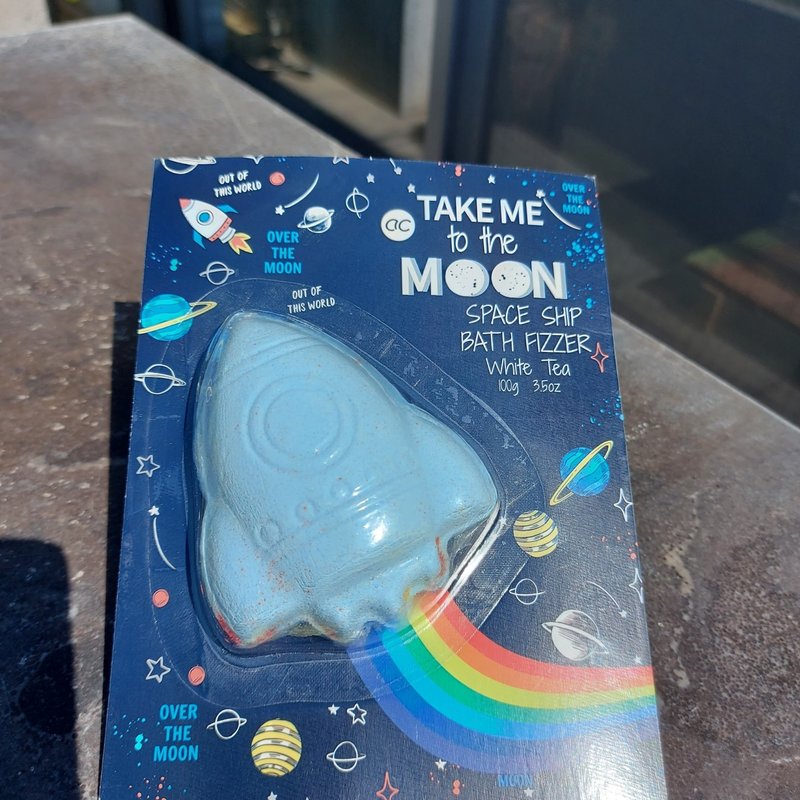 Take me to the moon bruisbal raket (regenboog)