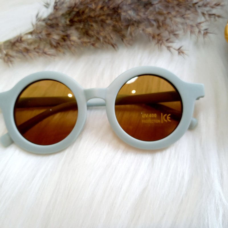 Zonnebril retro kids Blauw