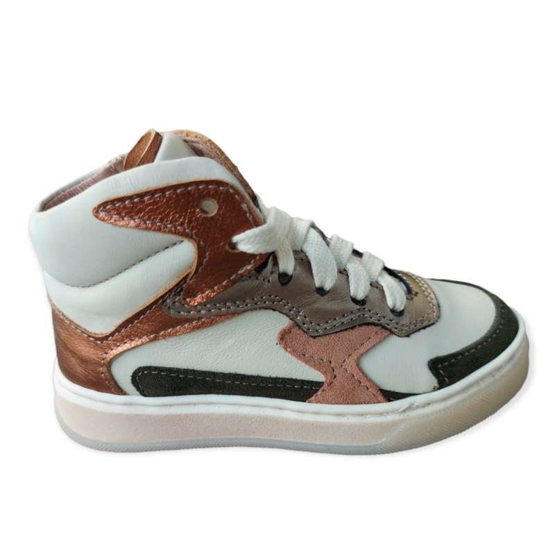 Sneaker vitello SV bianco sporco verde 22232085