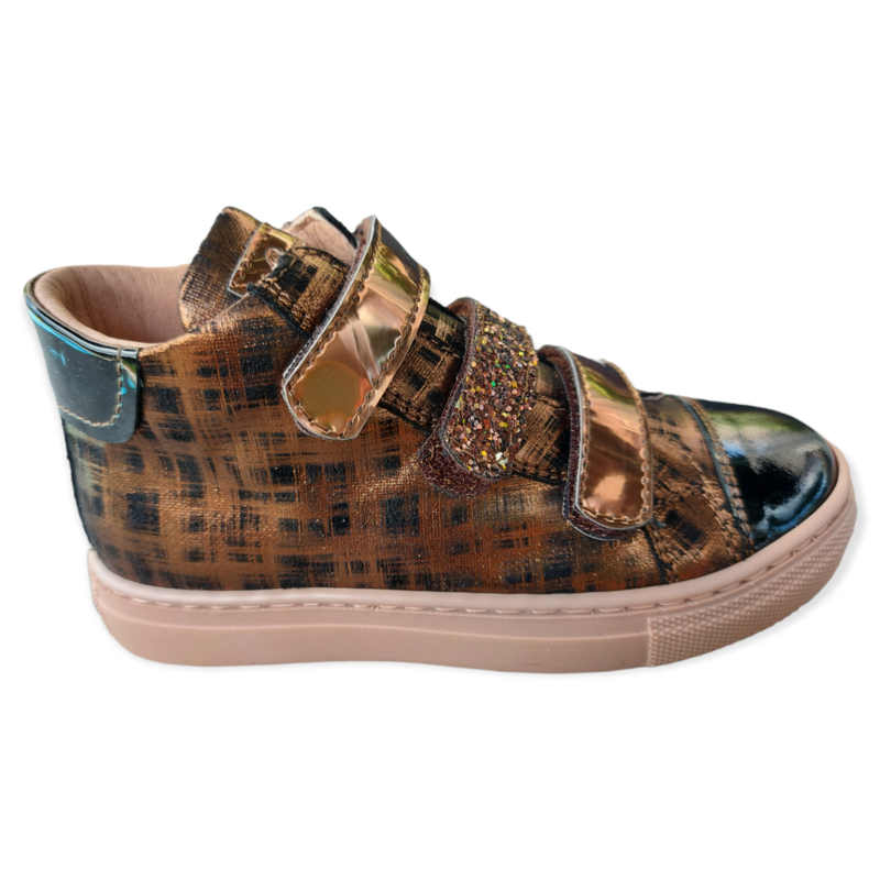 Sneaker print calma black CB bronze