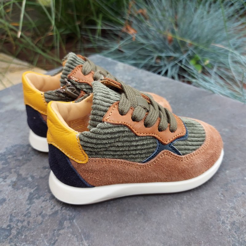 Scarpa pelle F.DO gomma emma