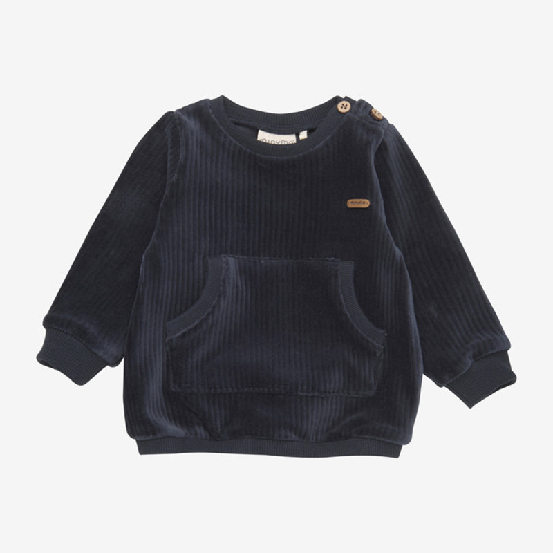 Minymo - Sweatshirt LS Velours 112020