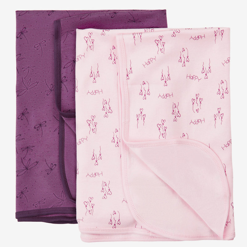 Pippi Pippi - Babydeken -AOP (2-Pack) roze