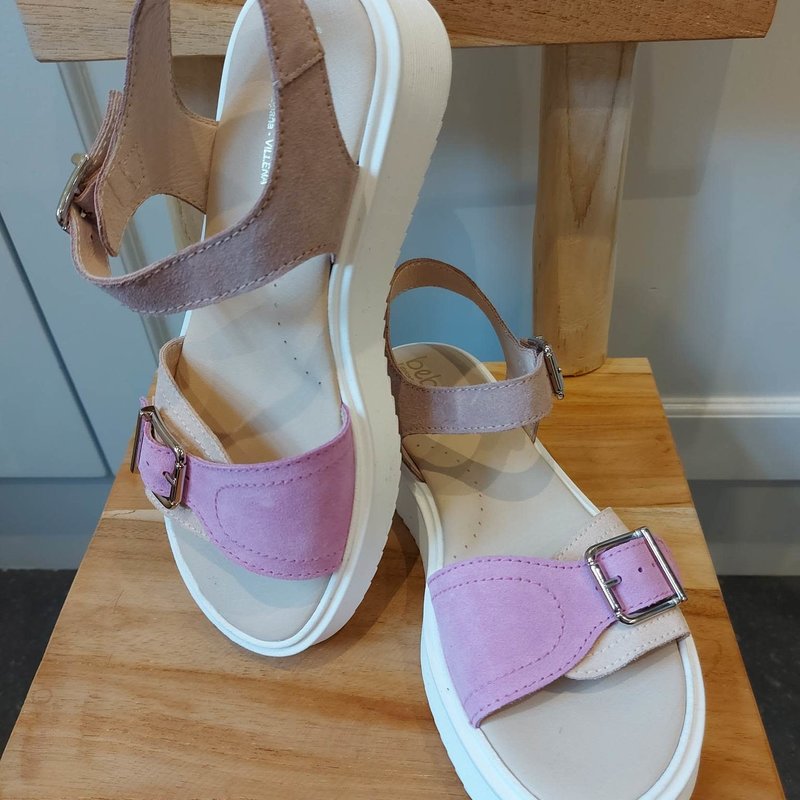 Sandaal London smalto rose-lila 23205-D