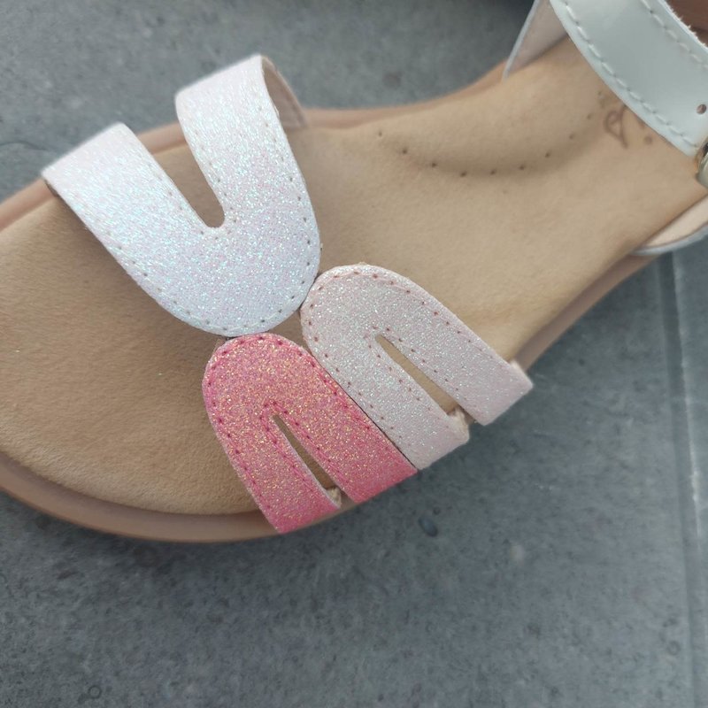Sandaal glitter gullit caramelo