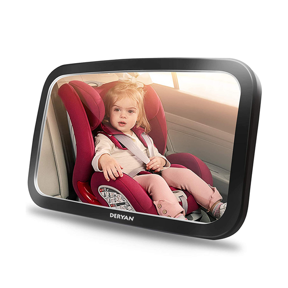 Spelen met Onafhankelijk Giotto Dibondon Deryan Luxe XL Autospiegel Baby Verstelbaar - Kinderspiegel Auto -  Achterbank Spiegel Baby - DERYAN