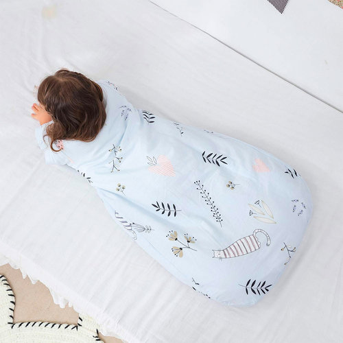 DERYAN Saco de Dormir de Invierno para Bebés Hojas