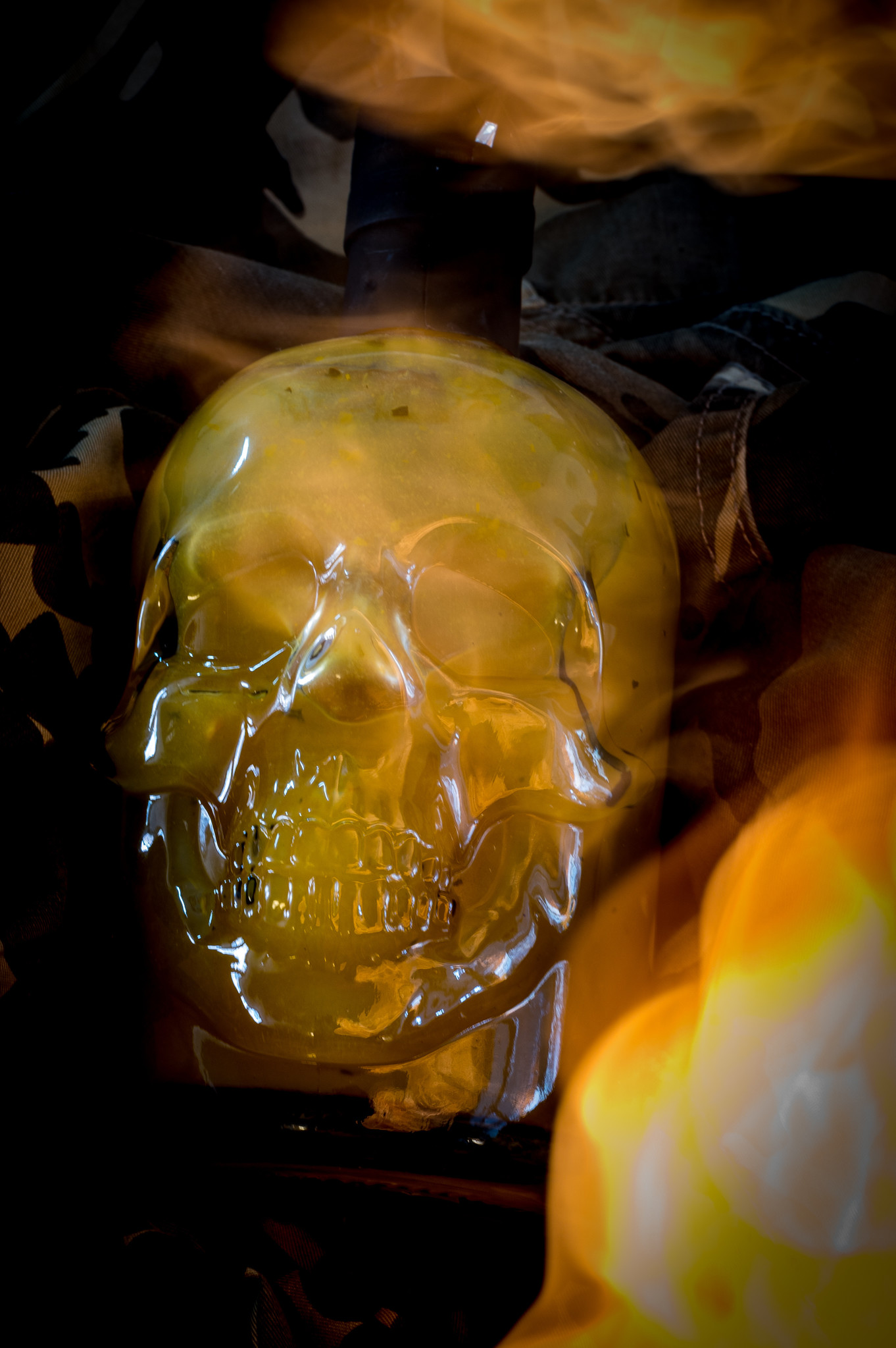 Saus.Guru Saus.Guru's Skull Hot Sauce Mexican Habanero Fever Ⓥ