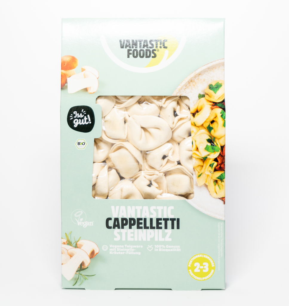 VANTASTIC FOODS [V] Cappelletti Porcini Funghi