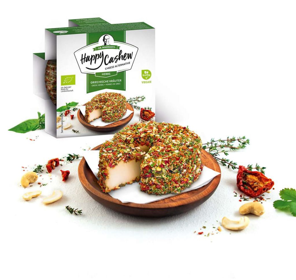 DR. Mannah's DR. MANNAH'S Vegan Gerijpte Griekse Kruiden Kaas T.H.T 06.07.2024