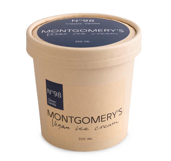 MONTGOMERY'S [V] Ice Cream No 98 | Classic Vanilla (350 ml)