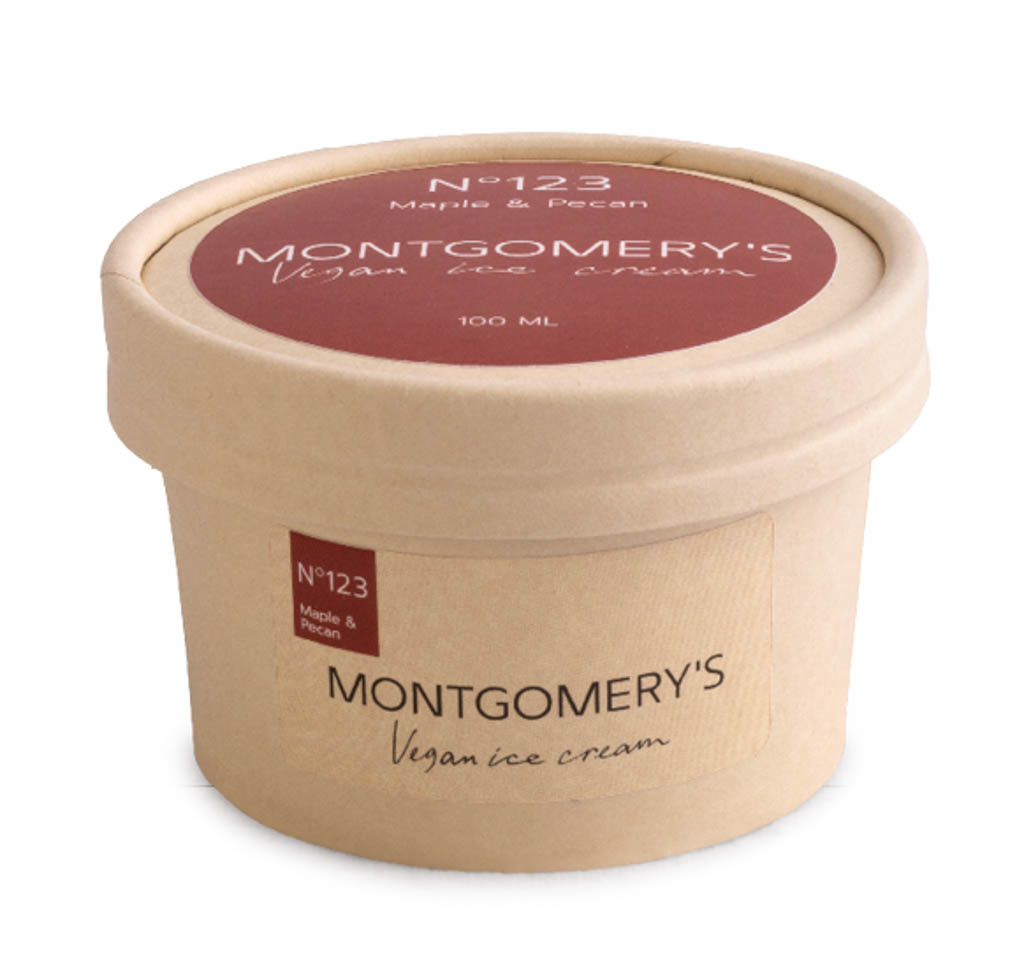 MONTGOMERY'S [V] Ice Cream No 123 | Maple & Pecan (100 ml)