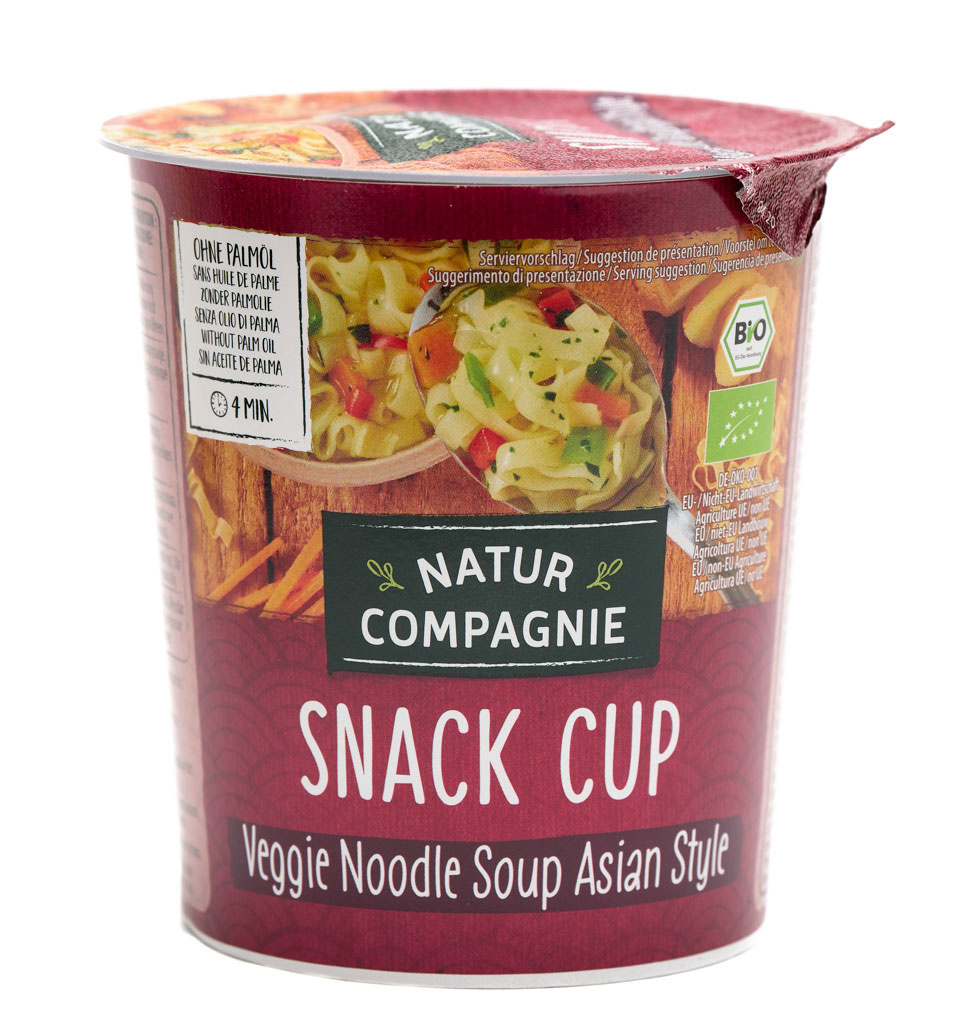 NATUR COMPAGNIE NATUR COMPAGNIE Snack Cup Veggie Noodle Soup Asian Style