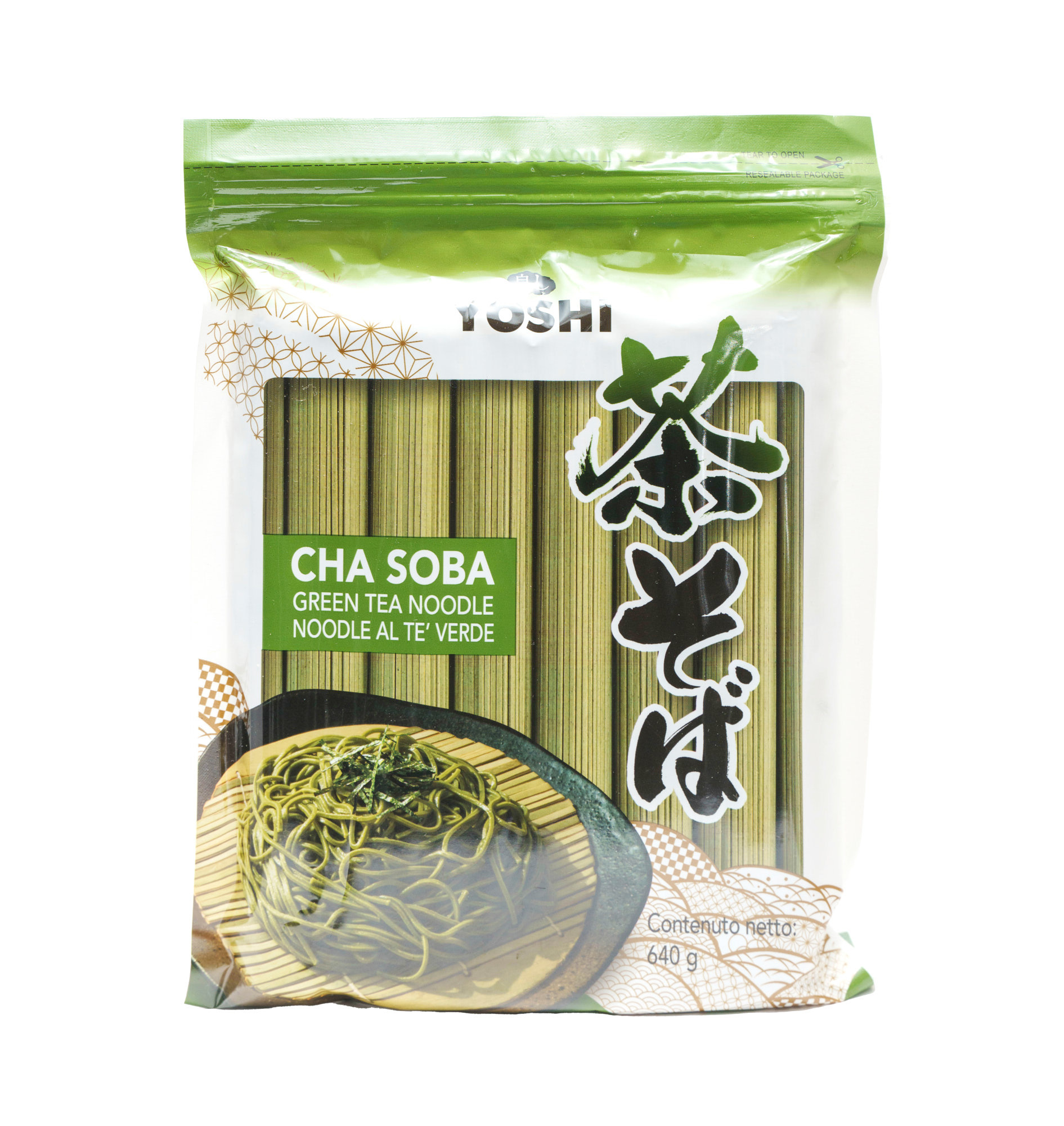 YOSHI Green Tea Noodle (Cha Soba)