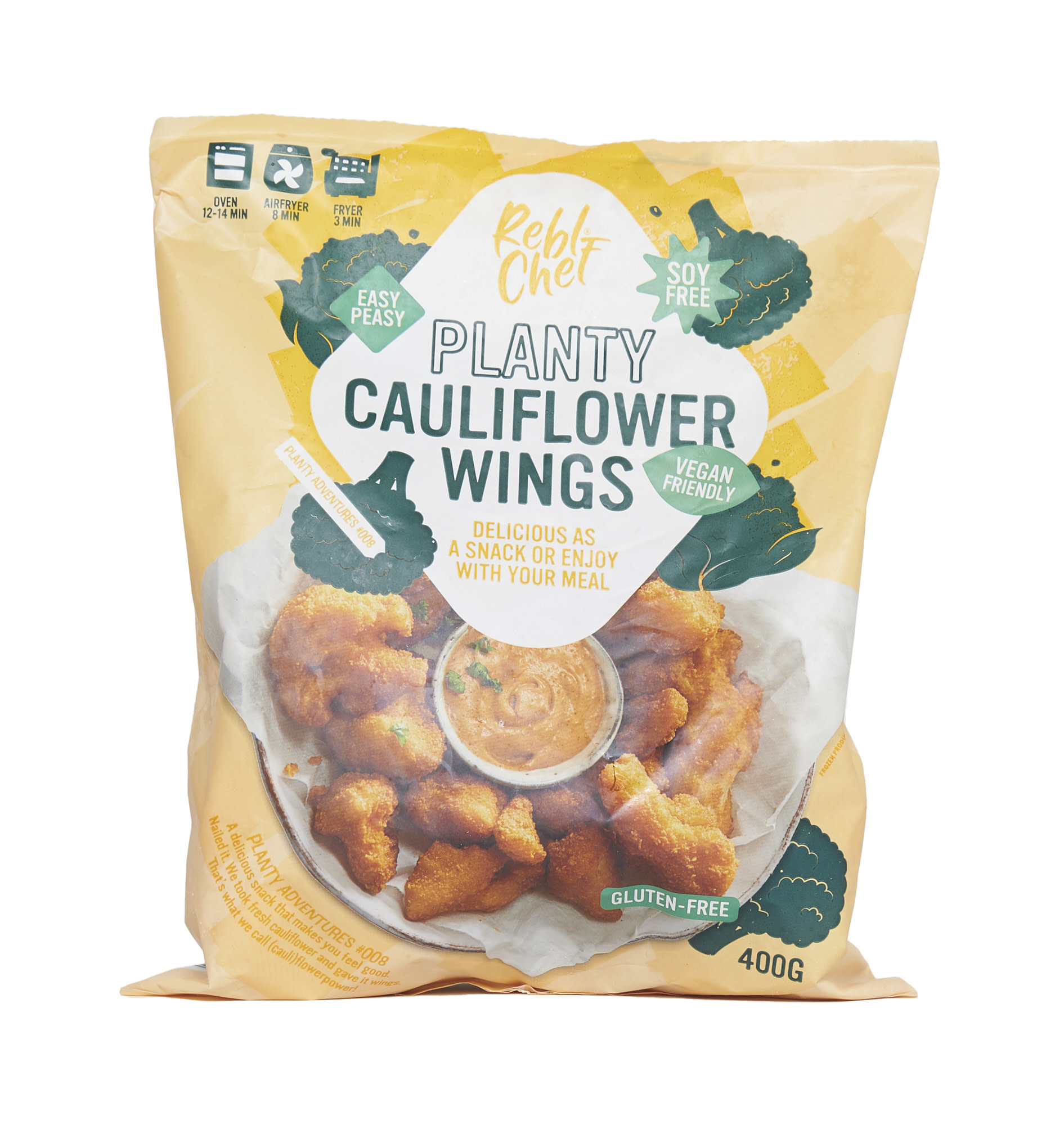 REBL CHEF REBL CHEF Planty Cauliflower Wings