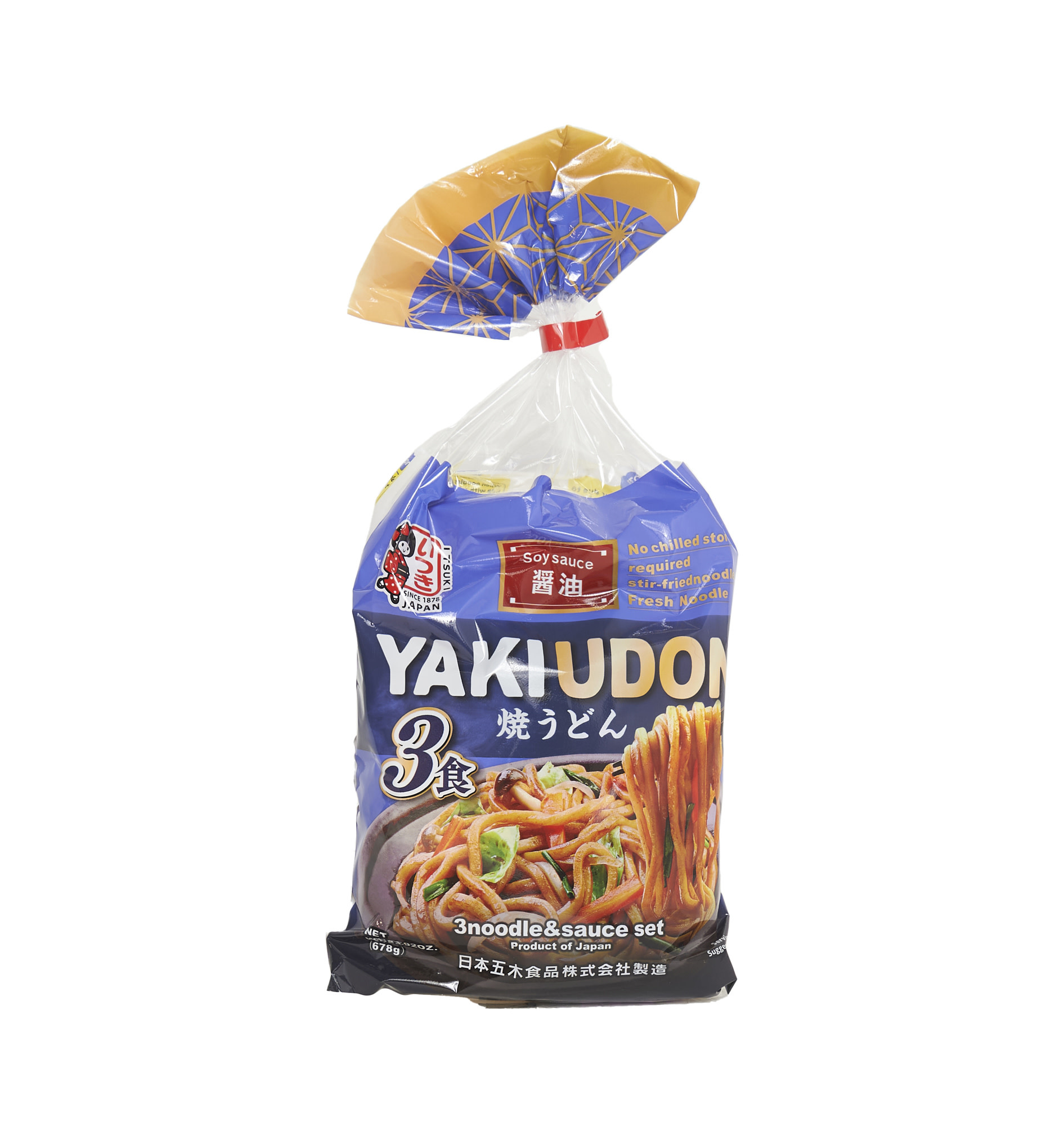 ITSUKI [V] Yaki Udon Noodle with Soy Sauce